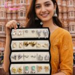 GLENTIK – Wrapped in Love ❤️. 12 Pair Oxidised Earring Gift Set Affordable. Perfect for Gifting.