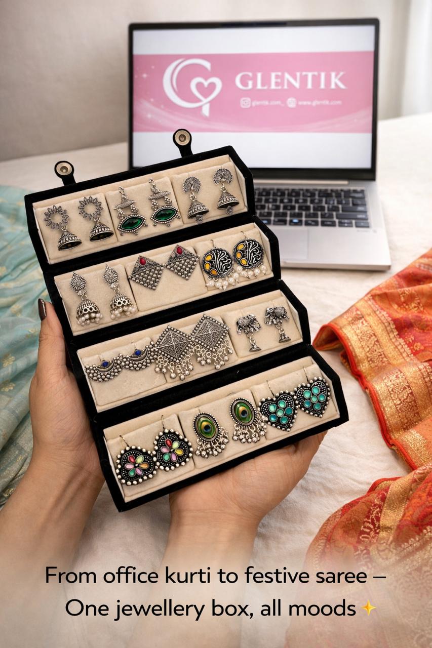 GLENTIK-Wrapped in Love❤️. Earring Gift Set For Women. Valentine’s Day Gift for Girlfriend